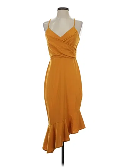 Bebe Cocktail Dress In Brown