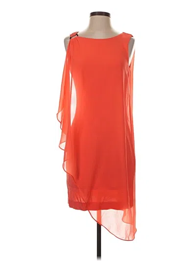 Pre-owned Bebe Cocktail Dress In Orange