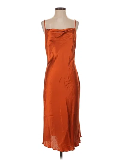 Pre-owned Bebe Cocktail Dress In Orange