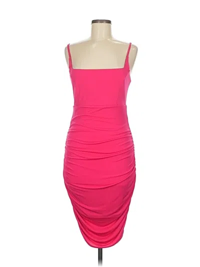 Pre-owned Bebe Cocktail Dress In Pink