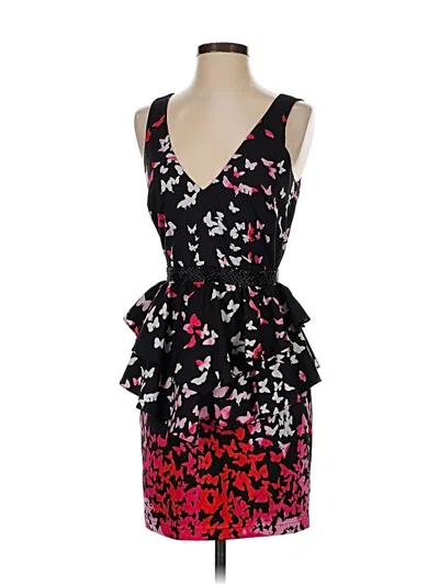 Pre-owned Bebe Cocktail Dress In Pink