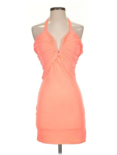 Pre-owned Bebe Cocktail Dress In Pink