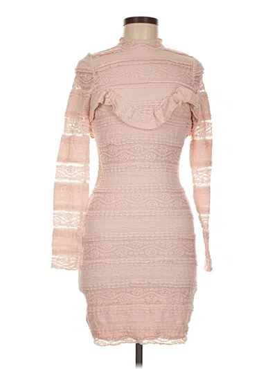 Pre-owned Bebe Cocktail Dress In Pink