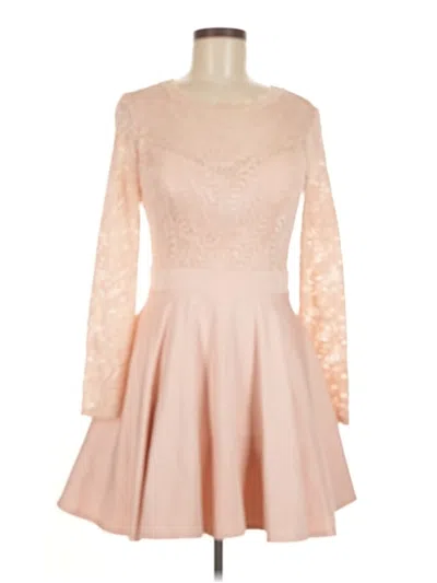 Pre-owned Bebe Cocktail Dress In Pink