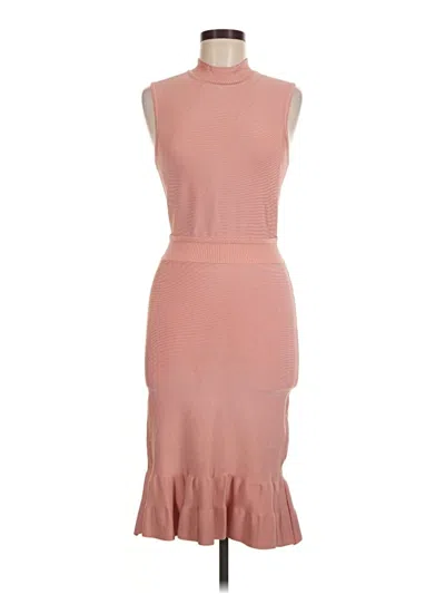 Pre-owned Bebe Cocktail Dress In Pink