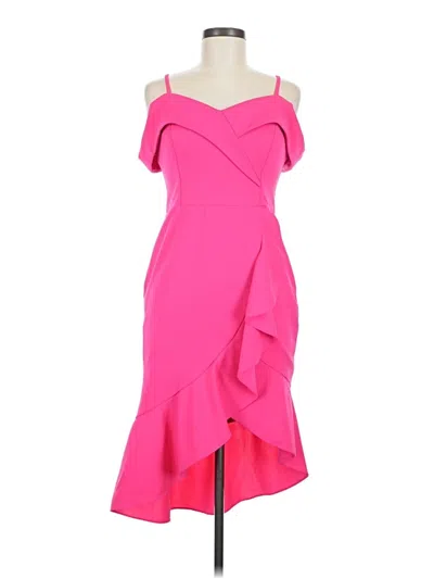 Pre-owned Bebe Cocktail Dress In Pink