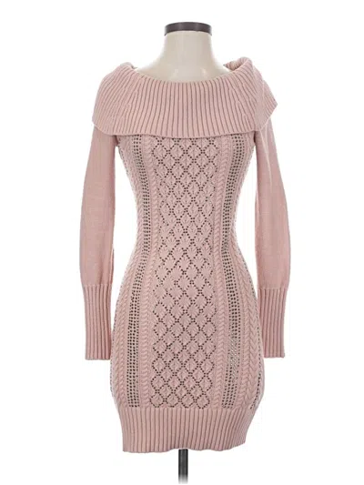 Pre-owned Bebe Cocktail Dress In Pink