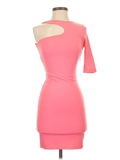 Pre-owned Bebe Cocktail Dress In Pink