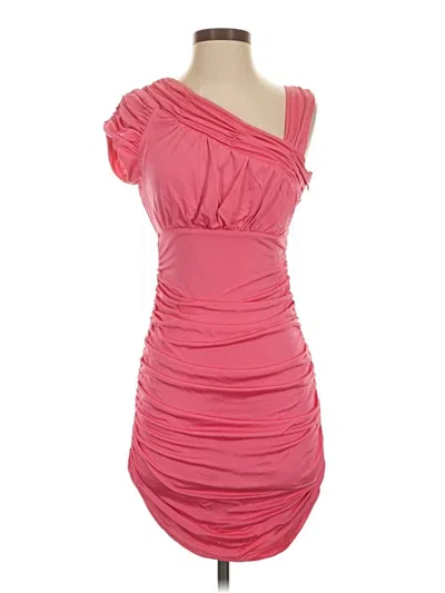 Pre-owned Bebe Cocktail Dress In Pink