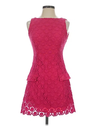 Pre-owned Bebe Cocktail Dress In Pink