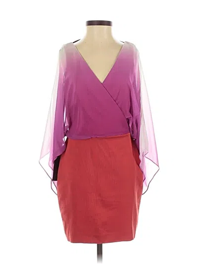Pre-owned Bebe Cocktail Dress In Purple