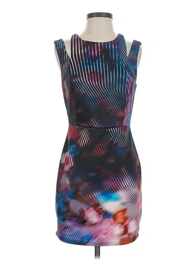 Pre-owned Bebe Cocktail Dress In Purple