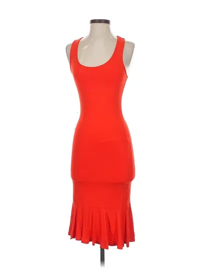 Bebe Cocktail Dress In Red