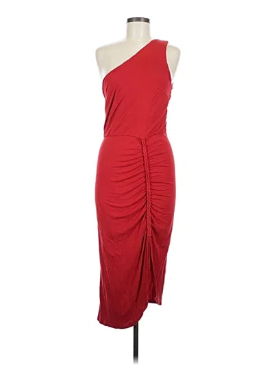 Pre-owned Bebe Cocktail Dress In Red