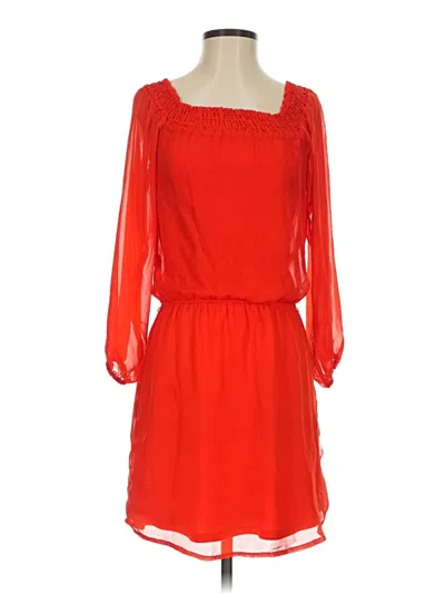 Pre-owned Bebe Cocktail Dress In Red