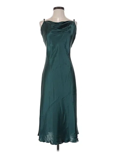 Pre-owned Bebe Cocktail Dress In Teal