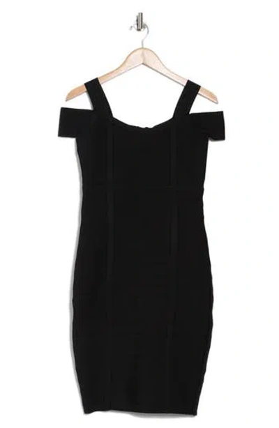 Bebe Cold Shoulder Sheath Dress