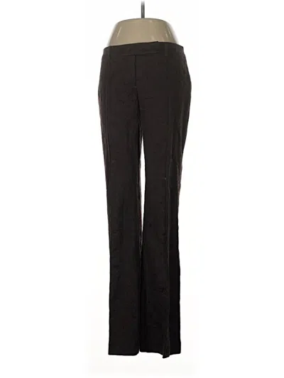 Pre-owned Bebe Dress Pants In Black
