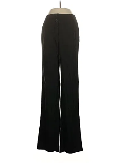 Pre-owned Bebe Dress Pants In Black