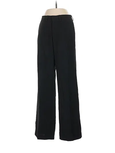 Pre-owned Bebe Dress Pants In Black