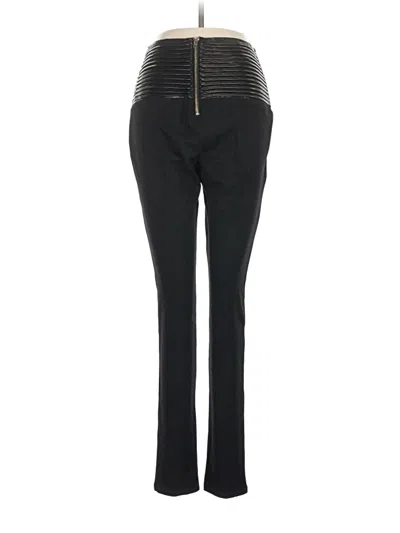 Pre-owned Bebe Dress Pants In Black
