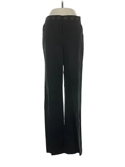 Pre-owned Bebe Dress Pants In Black