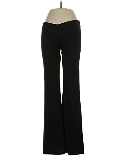 Pre-owned Bebe Dress Pants In Black