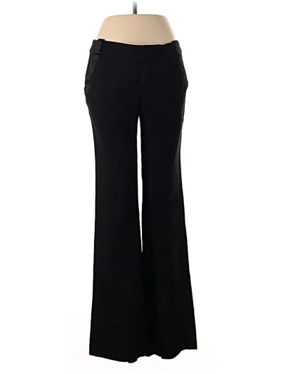 Pre-owned Bebe Dress Pants In Black