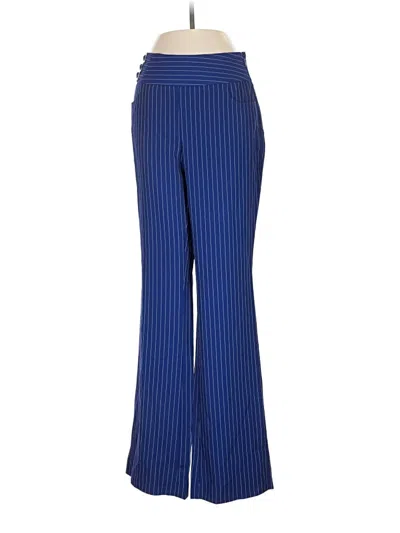 Pre-owned Bebe Dress Pants In Blue