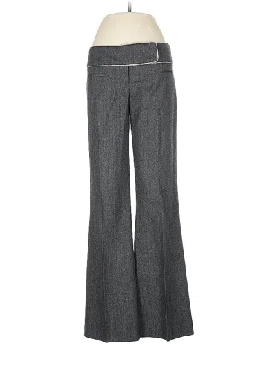 Pre-owned Bebe Dress Pants In Gray