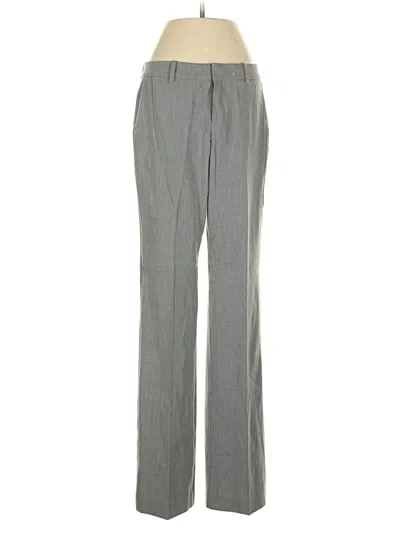 Pre-owned Bebe Dress Pants In Gray