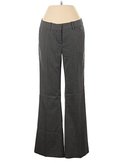 Pre-owned Bebe Dress Pants In Gray