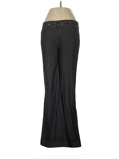 Pre-owned Bebe Dress Pants In Gray
