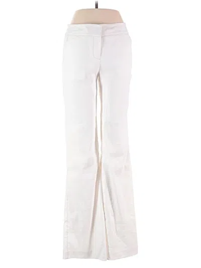 Pre-owned Bebe Dress Pants In Ivory