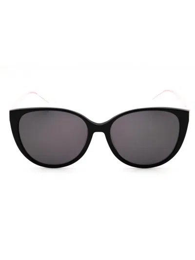 Bebe Elegant Cat-eye Sunglasses For Women In Black