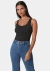 BEBE EMBELLISHED BODYSUIT