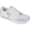 Bebe Embellished Varsity Low Top Sneaker