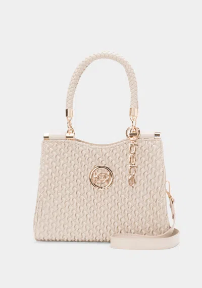 Bebe Erika Mini Shopper In Bone