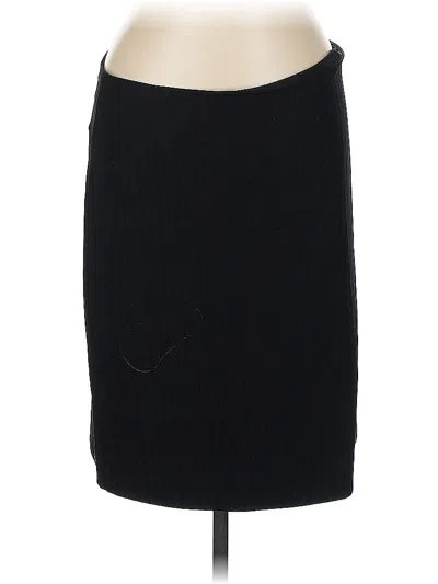 Pre-owned Bebe Formal Skirt In Black