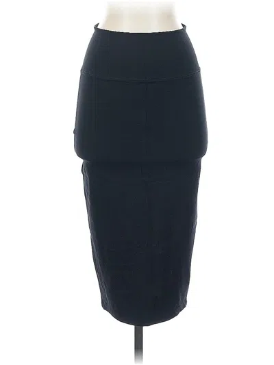 Pre-owned Bebe Formal Skirt In Black
