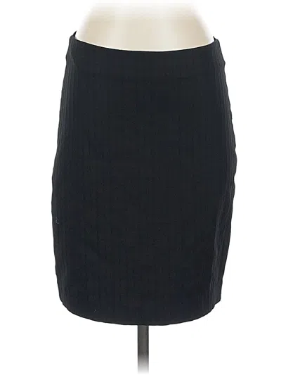 Pre-owned Bebe Formal Skirt In Black