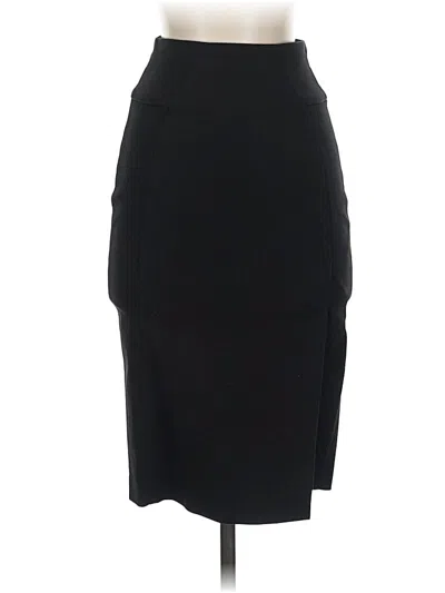 Pre-owned Bebe Formal Skirt In Black