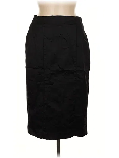 Pre-owned Bebe Formal Skirt In Black