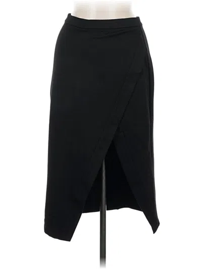 Pre-owned Bebe Formal Skirt In Black