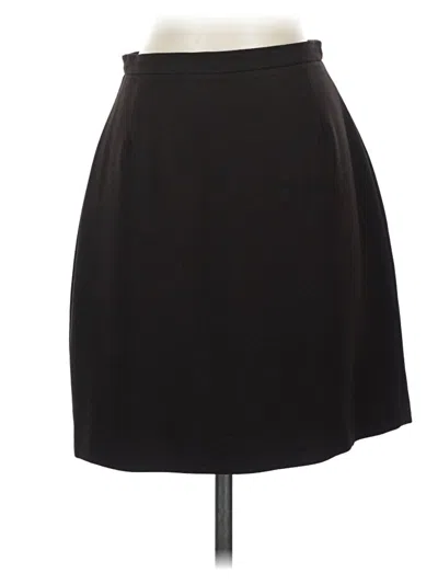 Pre-owned Bebe Formal Skirt In Black