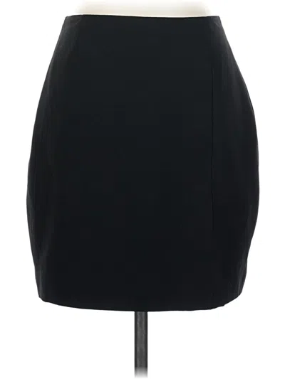 Pre-owned Bebe Formal Skirt In Black