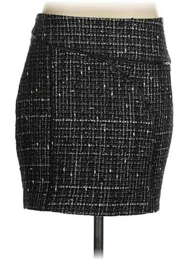 Pre-owned Bebe Formal Skirt In Black