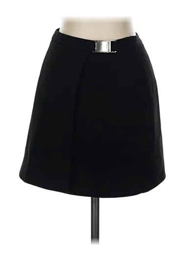 Pre-owned Bebe Formal Skirt In Black