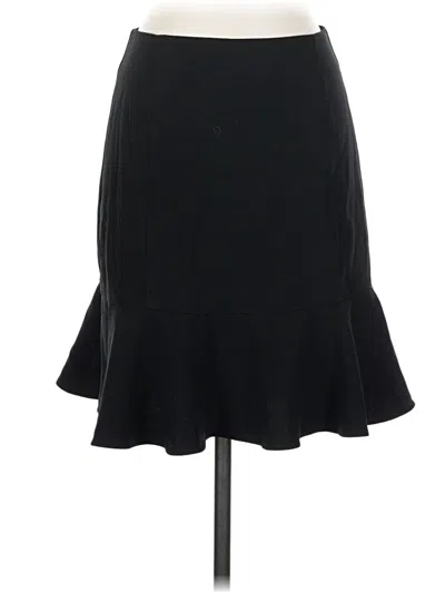 Pre-owned Bebe Formal Skirt In Black