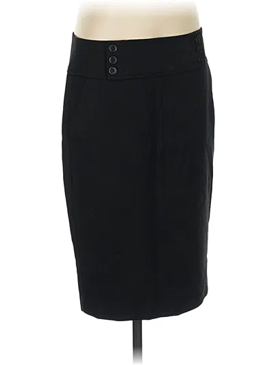 Pre-owned Bebe Formal Skirt In Black